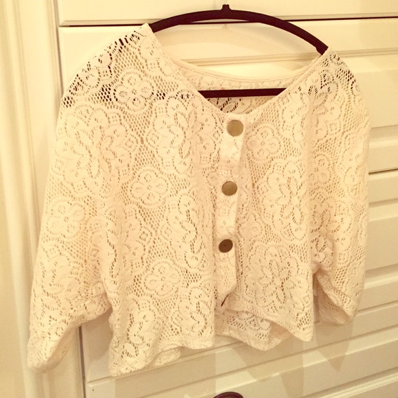 Cropped Laced Top