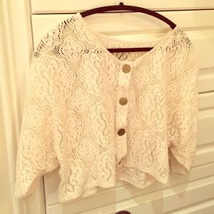 Cropped Laced Top