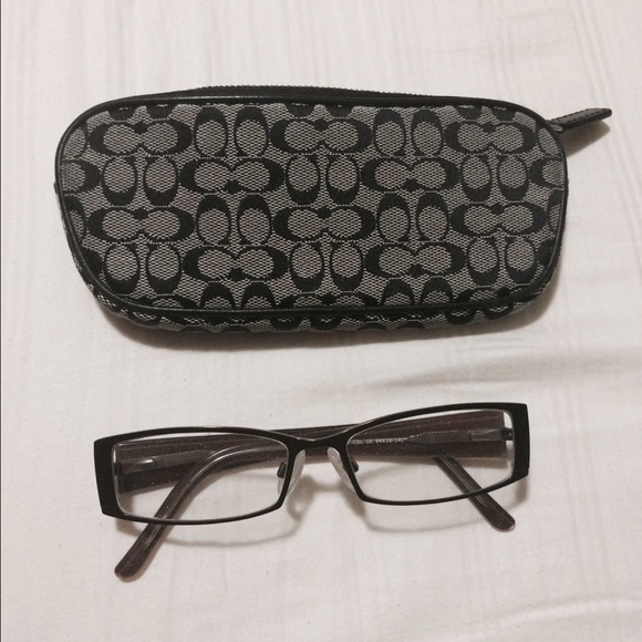 Coach eyeglasses case