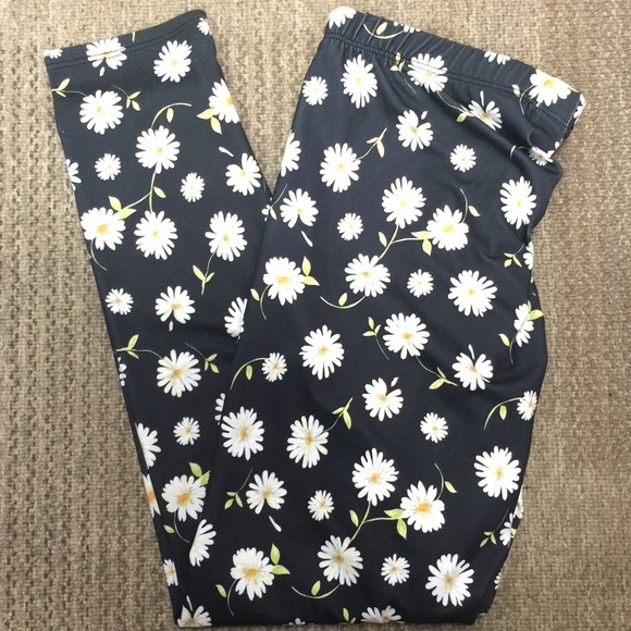 Daisy Print Leggings