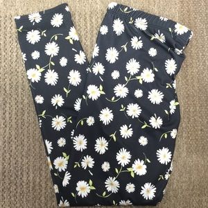Daisy Print Leggings