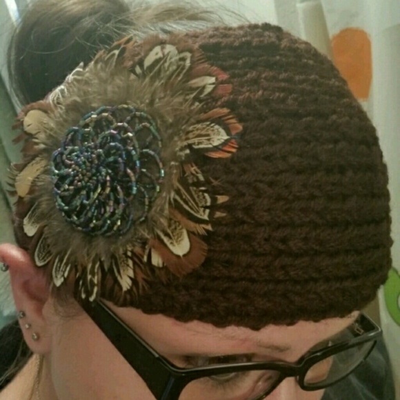 Brown headband