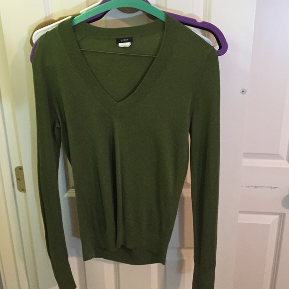 J. Crew merino wool vneck sweater