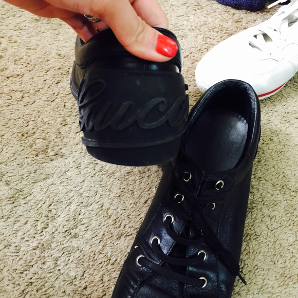 Authentic Gucci Men Shoes (2 pairs) - Picture 3 of 4