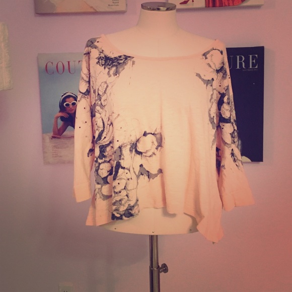 Pink Patterned Top - Picture 1 of 1