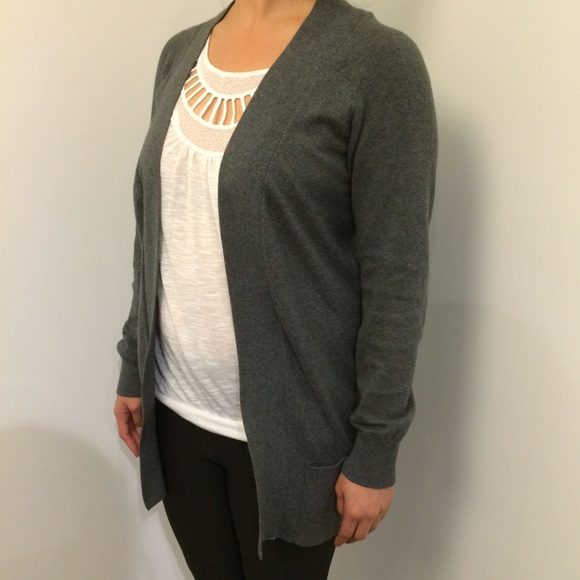 Heather Gray Cardigan