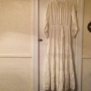 Free People Long Sleeve Maxi Dress