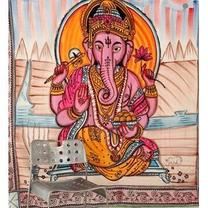 SOLD****UO Ganesha wall tapestry