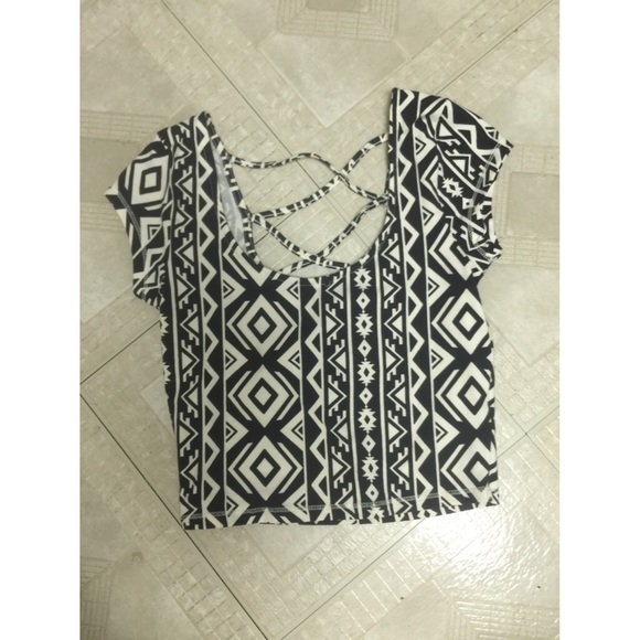 Tribal Crop Top