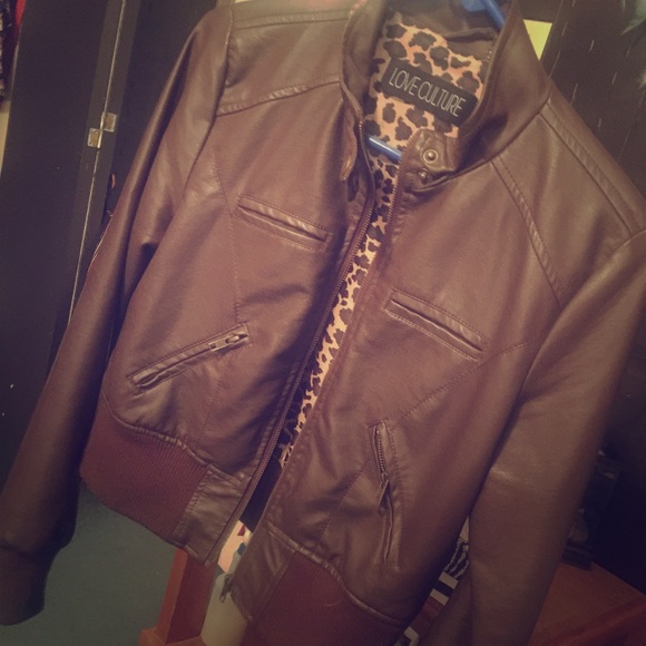 Leather jacket