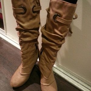 Tan Aldo Boots
