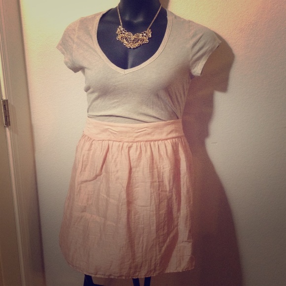 Ann Taylor Dresses & Skirts - SOLD in BUNDLE❤️❤️ Beautiful Pink Crinkle Skirt 🌷