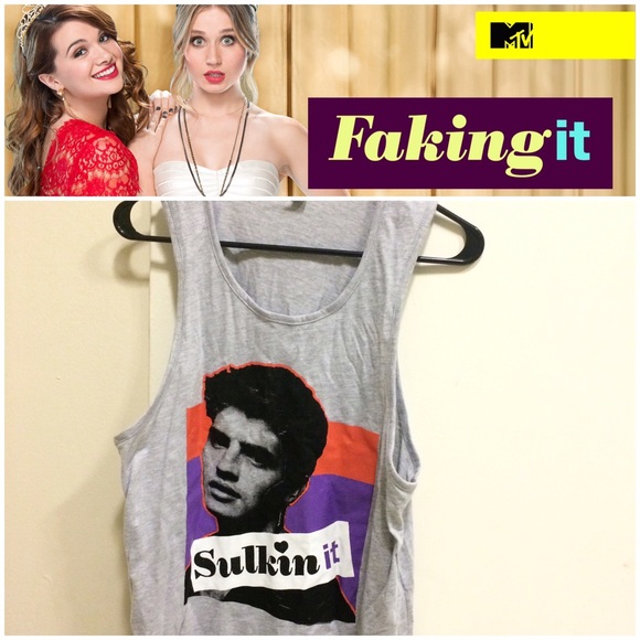❤️💜 Gregg Sulkin limited edition "Sulkin It" tank