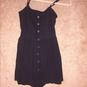 Black romper, size small