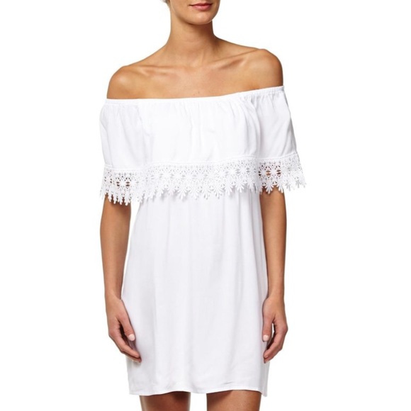 cotton on off shoulder dress