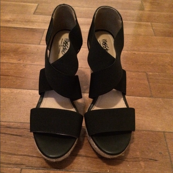 Mossimo Supply Co. Shoes - Black wedges