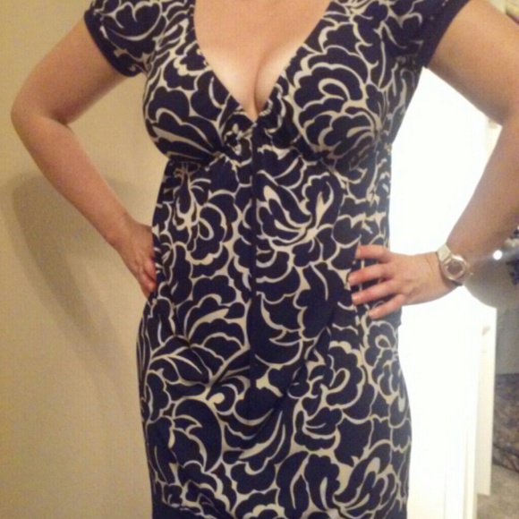 INC medium black and white flirty dress - Picture 1 of 1