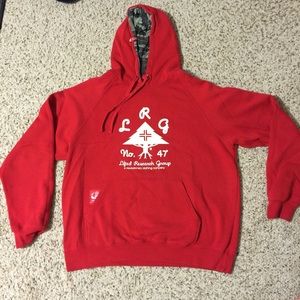 LRG hoodie with camo print