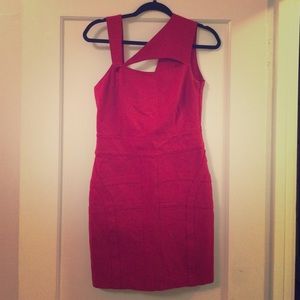 Guess by Marciano Red Bandage Dress
