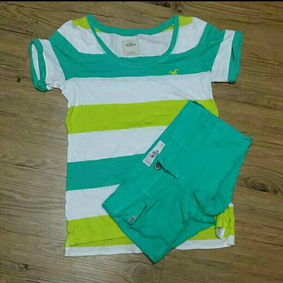 Hollister top / shorts