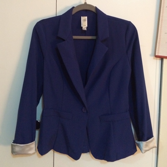 Royal blue blazer