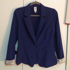 Royal blue blazer