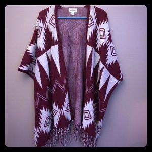 Aztec Sweater Kimono