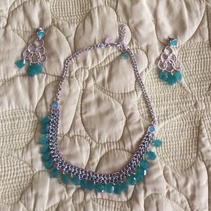 Lia Sophia necklace and earrings