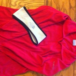 BUNDLE NORTHFACE AND COLUMBIA-- fleece