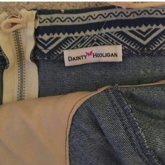 Denim Maxi Dress - Picture 2 of 4