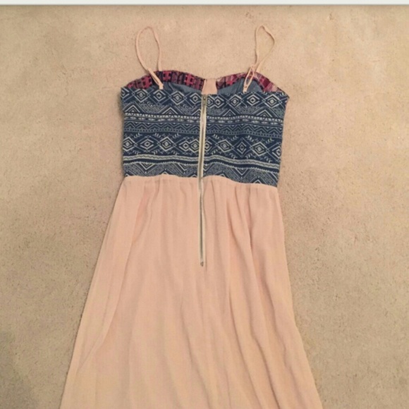 Denim Maxi Dress - Picture 4 of 4