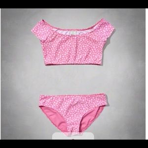New Abercrombie and Fitch kids swimsuit 2 piece