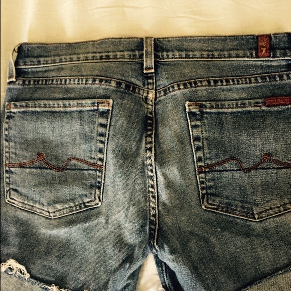 7 for all man kind shorts