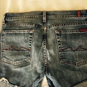 7 for all man kind shorts