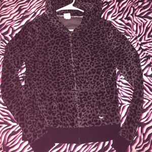 Pink leopard jacket