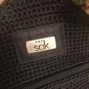 The Sak  crossbody crochet purse black med