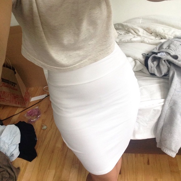 American Apparel jersey pencil skirt