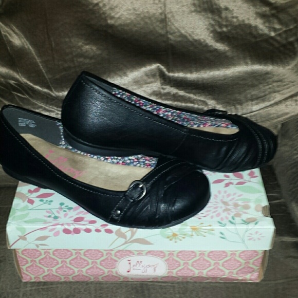 Jellypop Kristen Black Flats
