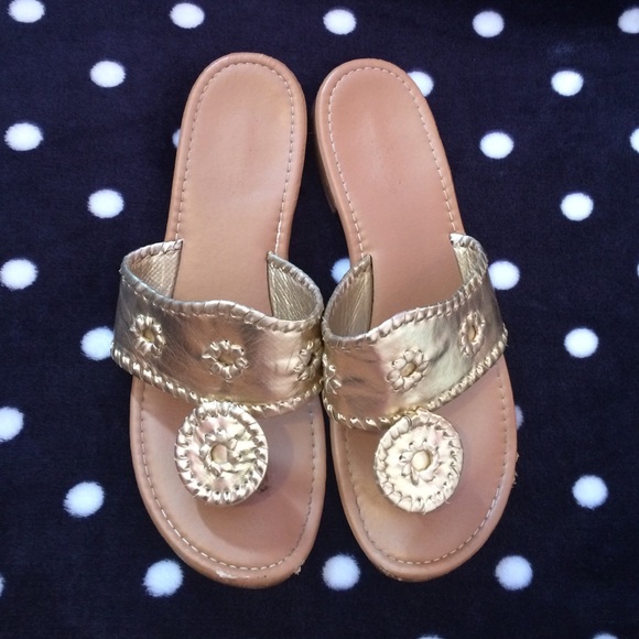 Gold Jack Rogers Look a Like