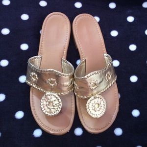 Gold Jack Rogers Look a Like