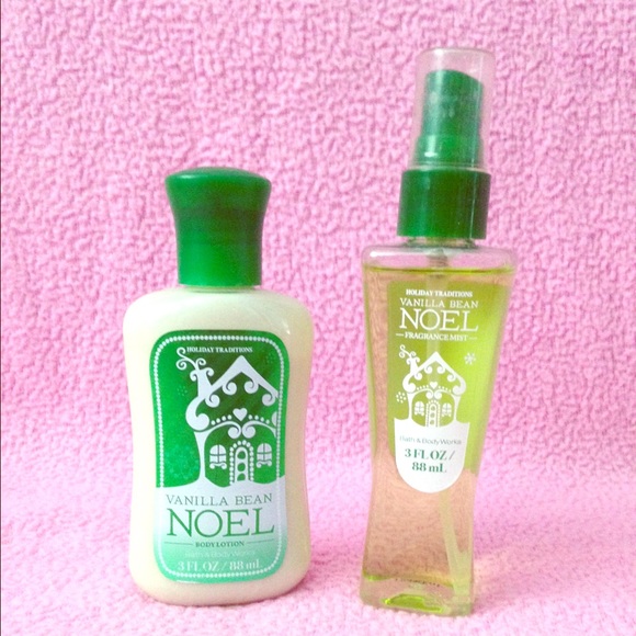 Bath and Body Works Vanilla Bean Noel Mini Set