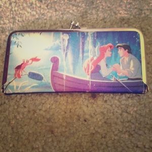 Ariel, Sebastian, and Prince Charming wallet