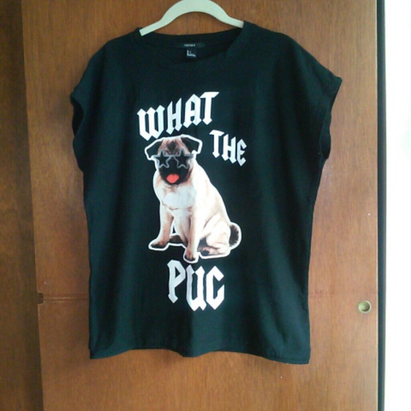 "WHAT THE PUG" shirt