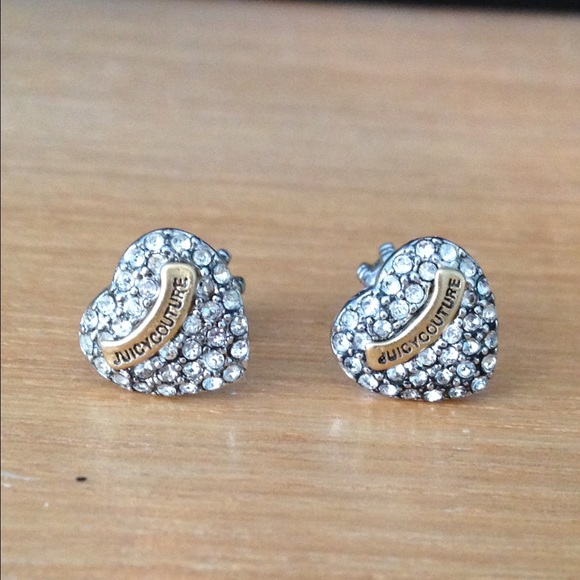 Juicy Couture Heart Earrings