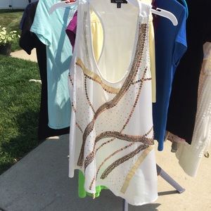 XOXO Beaded Tank Top