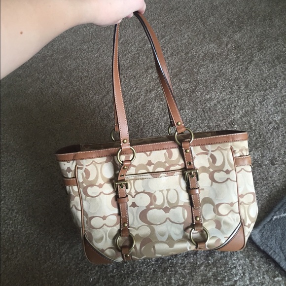 Authentic coach purse