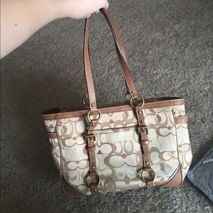 Authentic coach purse