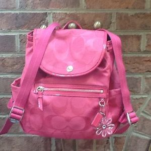 Coach Getaway Signature Backpack, Pink F16548