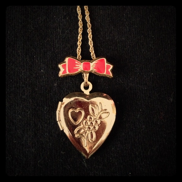 Gold Heart Locket
