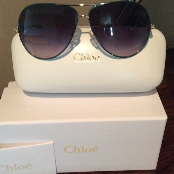 🚫SOLD🚫 Authentic Chloe aviator sunglasses